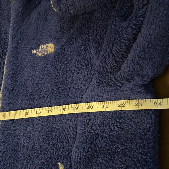 THE NORTH FACE Purple Sherpa Fleece, Full Zip Jacket, X Large - Picture 13 of 14